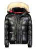Geographical Norway Kurtka zimowa "Bugs" w kolorze czarnym