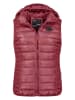 Canadian Peak Doorgestikte bodywarmer "Volombiana" rood