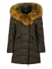 Canadian Peak Parka zimowa "Chayeak" w kolorze khaki