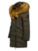 Canadian Peak Parka zimowa "Chayeak" w kolorze khaki