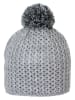 Sterntaler Muts met pompon grijs