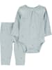 carter's 2-delige outfit lichtblauw