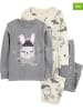 carter's 2er-Set: Pyjamas in Creme/ Grau