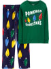 carter's Pyjama groen/donkerblauw