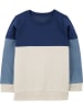 carter's Sweatshirt in Creme/ Blau