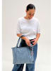 Fritzi aus Preußen Schultertasche in Hellblau - (B)12 x (H)28 x (T)38 cm