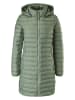 S.OLIVER RED LABEL Doorgestikte mantel saliegroen