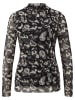 s.Oliver Longsleeve in Schwarz/ Weiß