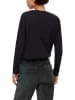 s.Oliver Longsleeve in Schwarz