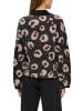 s.Oliver Pullover in Anthrazit/ Beige