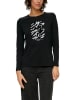 s.Oliver Longsleeve in Schwarz