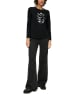 s.Oliver Longsleeve in Schwarz