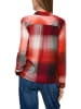 s.Oliver Bluse in Weiß/ Rot/ Schwarz