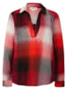 s.Oliver Bluse in Weiß/ Rot/ Schwarz
