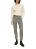 s.Oliver Hose in Schwarz/ Creme