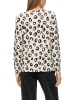 s.Oliver Longsleeve in Creme/ Schwarz/ Rot
