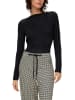 s.Oliver Longsleeve in Schwarz