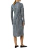 s.Oliver Kleid in Schwarz/ Blau/ Beige