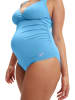 Speedo Umstandsbadeanzug in Hellblau