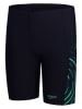 Speedo Badehose in Dunkelblau/ Grün