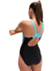 Speedo Badpak zwart/paars/lichtblauw
