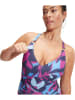 Speedo Badeanzug in Lila/ Blau