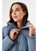 Garcia Doorgestikte mantel blauw
