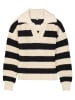 Garcia Pullover in Beige/ Schwarz