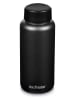 Klean Kanteen Trinkflasche "Kanteen Wide" in Schwarz - 1,18 l