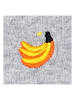 Happy Socks Socken "Banana" in Grau/ Bunt