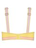 Marlies Dekkers Balconette-BH in Gelb/ Rosa