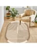 CARPET DIEM Kurzflor-Teppich in Beige/ Hellbraun