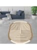 CARPET DIEM Kurzflor-Teppich in Beige/ Hellbraun