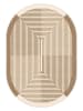 CARPET DIEM Kurzflor-Teppich in Beige/ Hellbraun