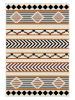 CARPET DIEM Laagpolig tapijt crème/lichtbruin/zwart
