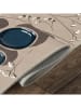 CARPET DIEM Laagpolig tapijt beige/blauw
