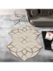 CARPET DIEM Laagpolig tapijt beige/goudkleurig