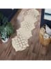 CARPET DIEM Kurzflor-Teppich in Beige/ Gold