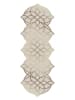 CARPET DIEM Kurzflor-Teppich in Beige/ Gold