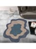 CARPET DIEM Laagpolig tapijt blauw/beige