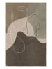 CARPET DIEM Laagpolig tapijt bruin/beige/groen