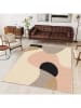 CARPET DIEM Laagpolig tapijt beige/lichtroze/grijs