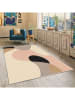 CARPET DIEM Laagpolig tapijt beige/lichtroze/grijs