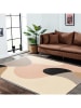 CARPET DIEM Laagpolig tapijt beige/lichtroze/grijs