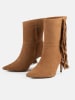loft37 Leder-Stiefeletten "Good Vibrations" in Hellbraun