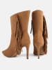 loft37 Leder-Stiefeletten "Good Vibrations" in Hellbraun
