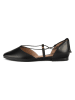 loft37 Leder-Ballerinas in Schwarz