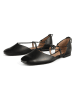 loft37 Leder-Ballerinas in Schwarz