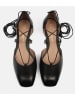 loft37 Leren ballerina's "Bye Bye" zwart