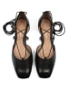 loft37 Leder-Ballerinas in Schwarz